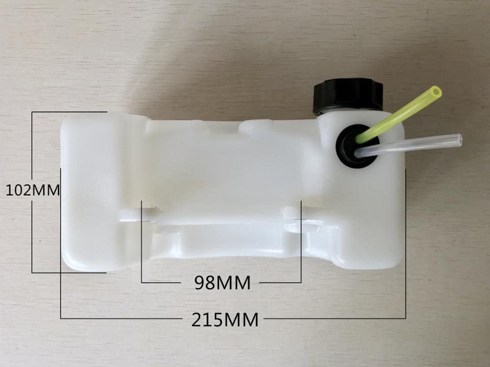 Repuestos para herramientas eléctricas de exterior 43cc 40-5 Cortador de cepillo Trimmer Tanque de combustible Assy Piezas para herramientas de jardín, patio y césped
