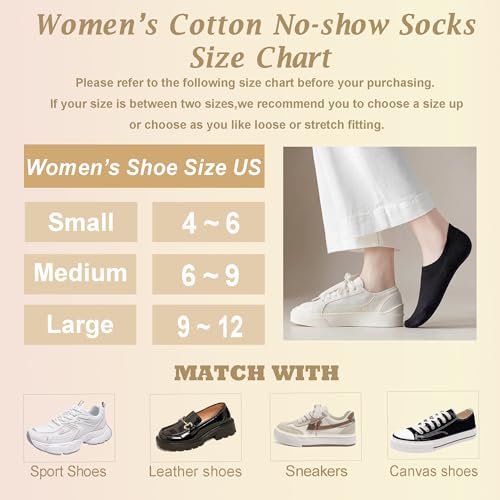 Image of Womens Ankle Socks Cotton No-Show Comfortable Low-Cut Liner Kraft Paper Gift Box