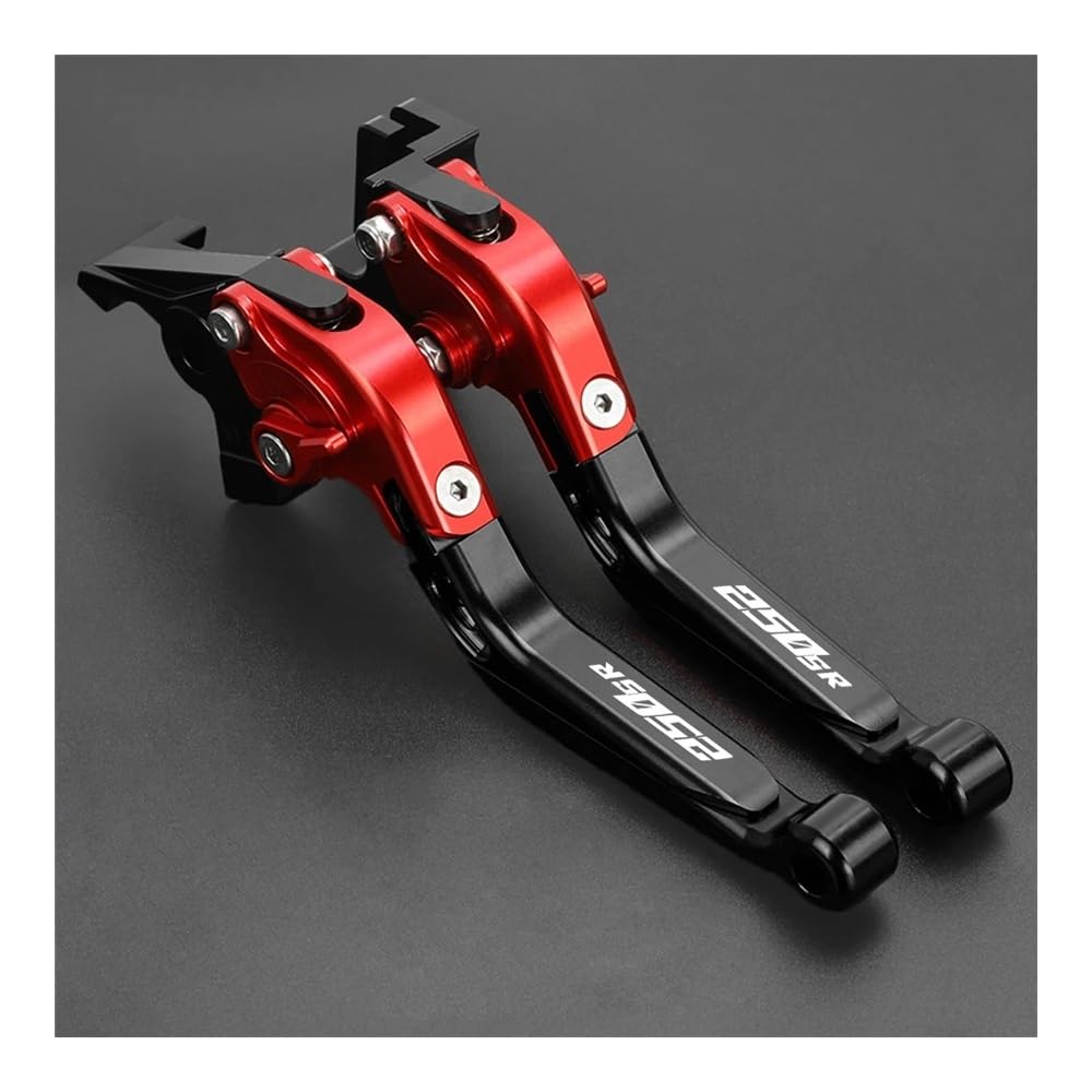 Gfjvcgjru Blue Motorcycle Brake Clutch Levers Adjustable Folding Handlebar For Cf Moto 250Sr 250 Sr 2020 2021 2022 2023 Motorcycle Accessories Brake Clutch Levers