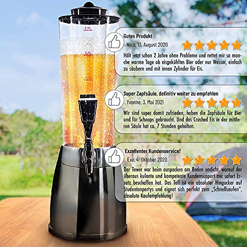 Goods & Gadgets Bierzuil, tap 4,0 l, koelelement 1,3 l - Image 7