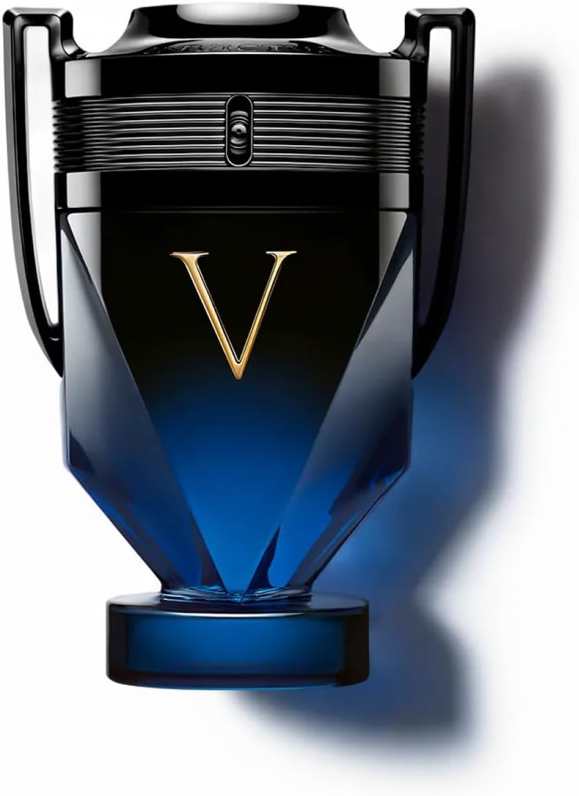 Invictus Victory Elixir Parfum for Men - Long Lasting Intense Amber Woody Spicy Men's Perfume with Cardamom, Lavender & Vanilla - Trophy Bottle French Fragrance Spray