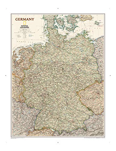 National Geographic: Germany Executive Wall Map...