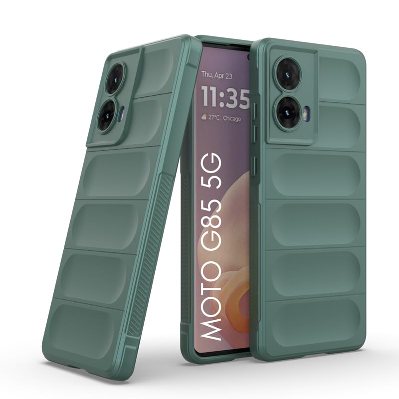 Prime Retail Back Case Cover for Moto G85 5G, Compatible for Moto G85 5G Back Case Cover,Matte Case with Inner Lining, Liquid Silicon Magic Case with Camera Protection (TPU, Green) (B0DD7TSLTJ) Amazon Price History, Amazon Price Tracker