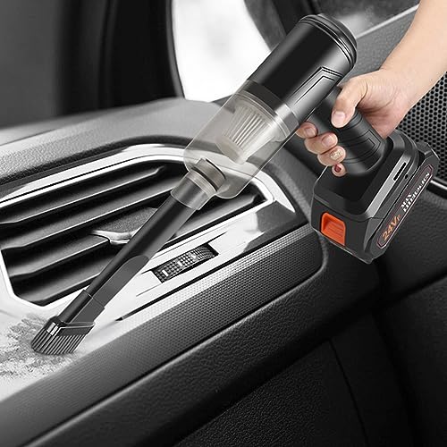 CARGEM Cordless Car Vacuum - 15000PA Handheld Vacuum & Air Duster 2-in-1 With USB-C Charging
