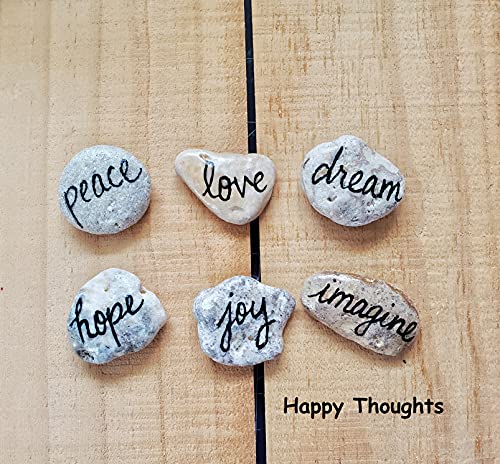 Inspirational Message Stones (Set Of 6) #TOP3