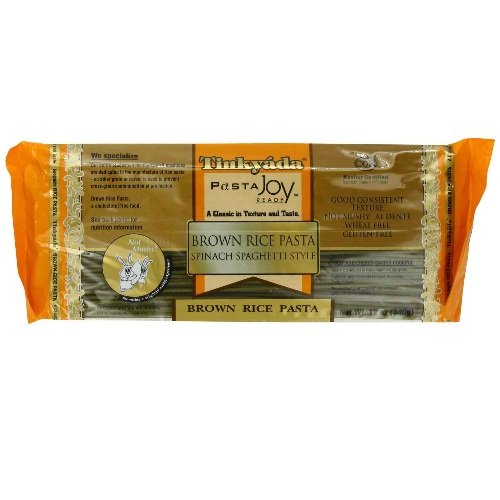 Tinkyada Spaghetti Spinach & Rice Pasta (3X12 Oz.) #TOP14