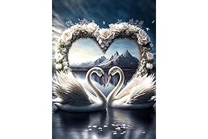 PJOESL Valentine’s Day Diamond Painting Kits: Express Your Love with Shimmering Diamonds