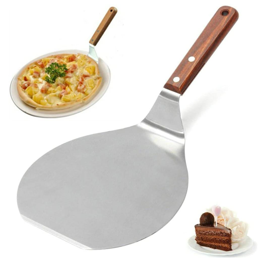Espátula de Acero Inoxidable para Pizza, Tartas, Pasteles, panqueques, Herramienta para Cocina casera