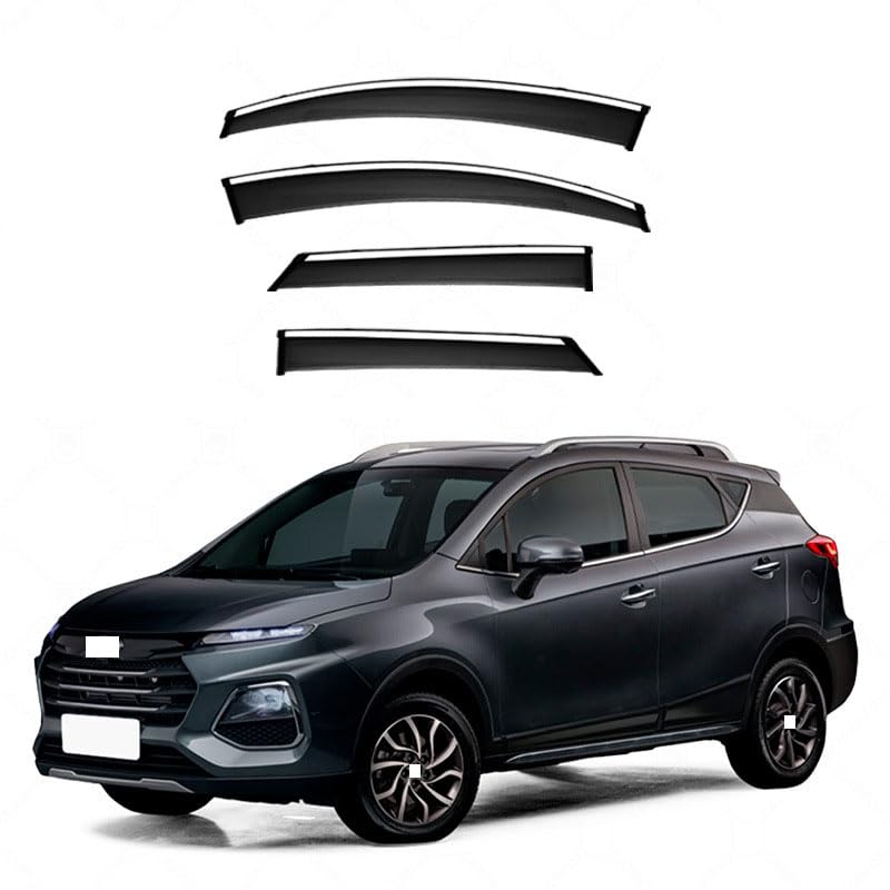Déflecteurs de vent pour JAC T50 2014+ | Pare-soleil et pluie de voiture x4