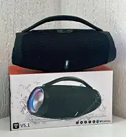 BOMBOX 3, Caixa de Som Portátil com Alto-Falante de 22CM, Bluetooth, Passivo Médio Grave, 70Hz-20Khz, Bateria 4-10 Horas
