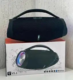 BOMBOX 3, Caixa de Som Portátil com Alto-Falante de 22CM, Bluetooth, Passivo Médio Grave, 70Hz-20Khz, Bateria 4-10 Horas