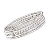 Ross-Simons Sterling Silver Jewelry Set: 5 Bangle Bracelets