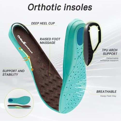 Image of OrthoComfoot Men's Orthopedic Wide Leather Dress Walking Shoes: Diabetic Plantar Fasciitis Arch Support Comfortable Sneakers, Business Work Adjustable Fit Orthotic Casual Heel Foot Pain Relief Oxfords