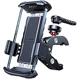 andobil Handyhalterung Fahrrad [2022 Ultimative Sicherheit] Diebstahlschutz fahrradlenker Handyhalterung Motorrad [Einfache Montage] Handy Fahrradhalterung für iPhone 14 13 12 11 Samsung Alle Handys
