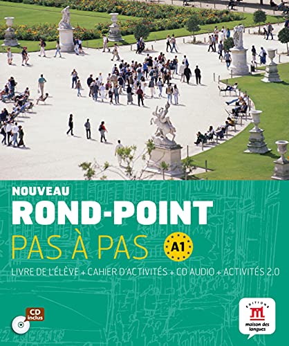 Noveau Rond Point Pas à Pas A1 Livre de l´éleve+ Cahier d'exercises + CD: Noveau Rond Point Pas à Pas A1 Livre de l´éleve+ Cahier d'e