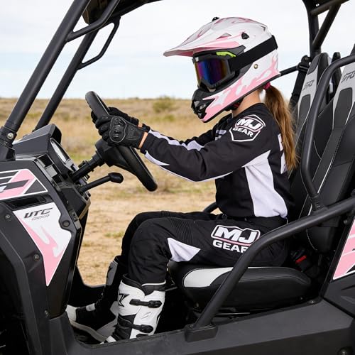 Image of Youth Kids Dirt Bike Helmet for Boys & Girls,F001 Full Face Motorcycle Helmet for Off-Road ATV Street Riding Four Wheeler Mountain Bike with Goggles Gloves,DOT Approved