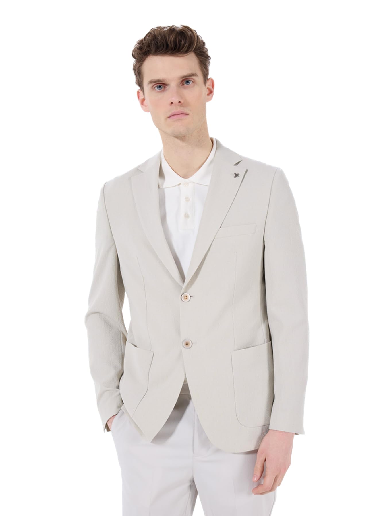 Fabrika Slim Fit Düz Ceket, F5SM-CKT 2439