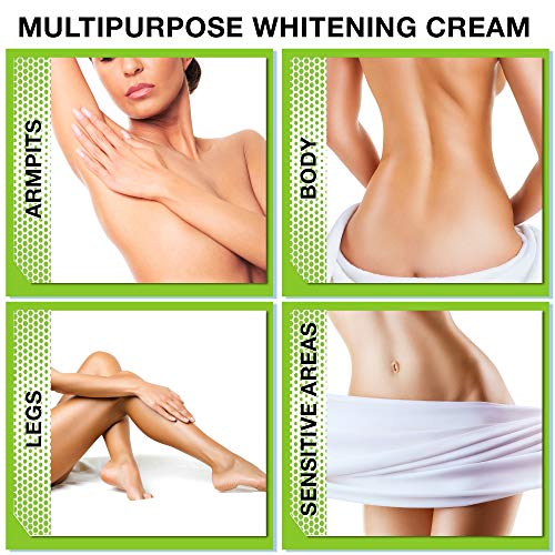Dark Spot Remоver Cream - Made in USA Intimate Skin Gel for Body, Face, Bikini and Sensitive Areas - Underarm Cream with Mulberry Extract, Arbutin, Licorice Extract