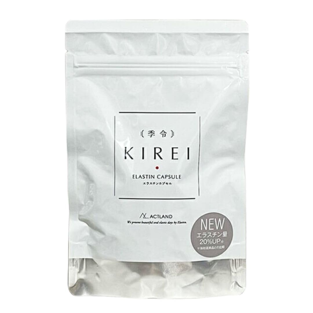 Amazon | 季令エラスチンカプセル 100粒 KIREI 高純度エラスチン 100