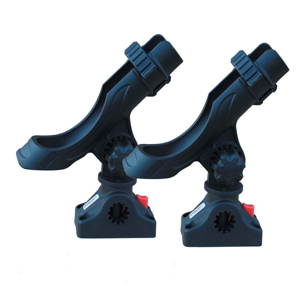 Brocraft2Pcs Power Lock Fully Adjustable Rod Holder