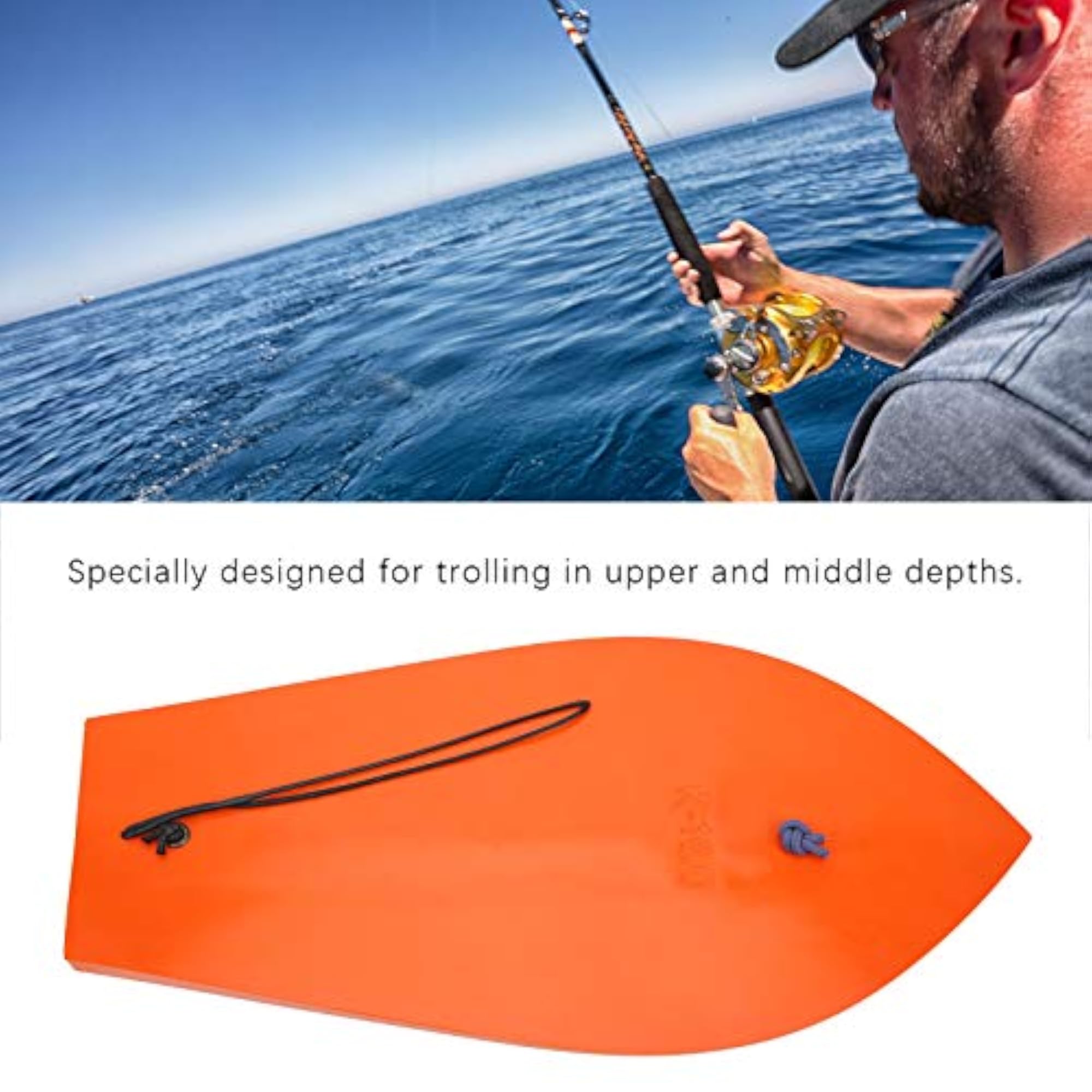 Portable Fishing Trolling Board, Easy to Carry