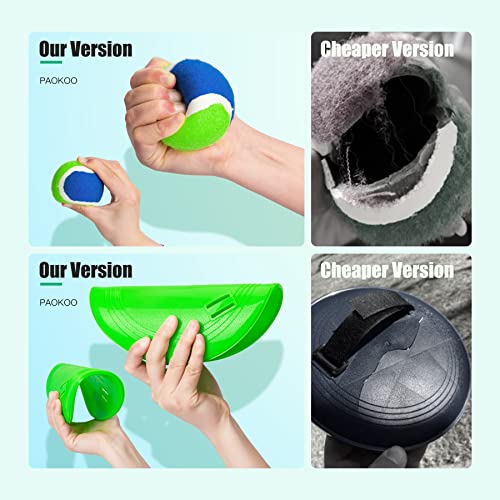 Image of EVERICH TOY Toss and Catch Ball Game Set, Upgraded Sticky Paddle Ball Set for Kids & Toddlers, Sturdy & Water-Resistant Outdoor Backyard Beach Pool Toy, Birthday Gift for Boys Girls Ages 3-12