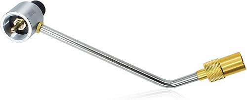 MENSI Reemplazo del regulador de presión de gas propano de 1 libra para tubo de estufa de campamento Stansport a tanque de cilindro de propano de