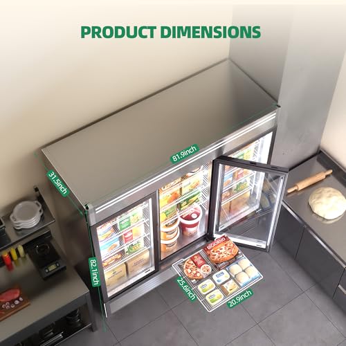 Commercial Ice Cream Display Freezer