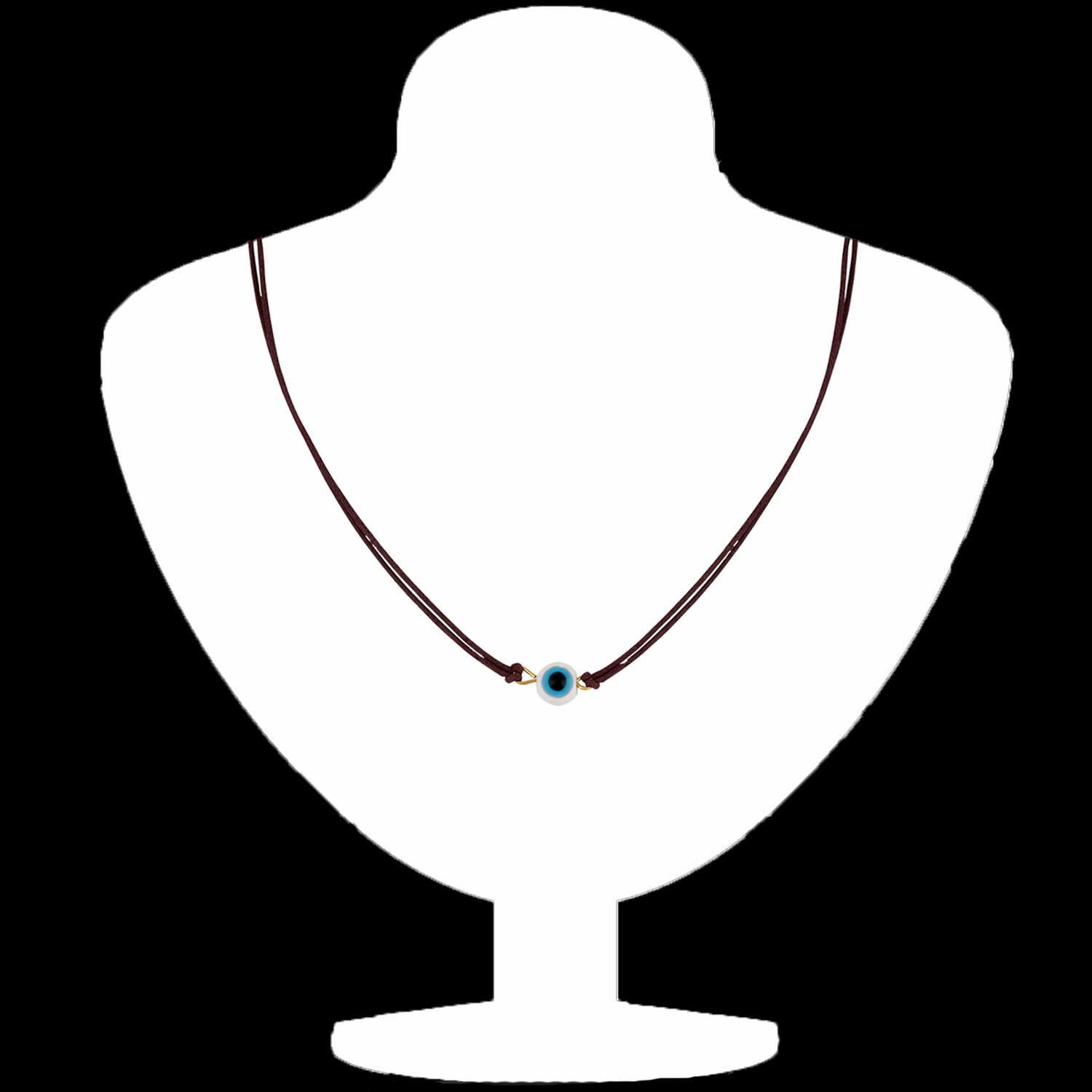 Gold Plated Evil Eye Necklace