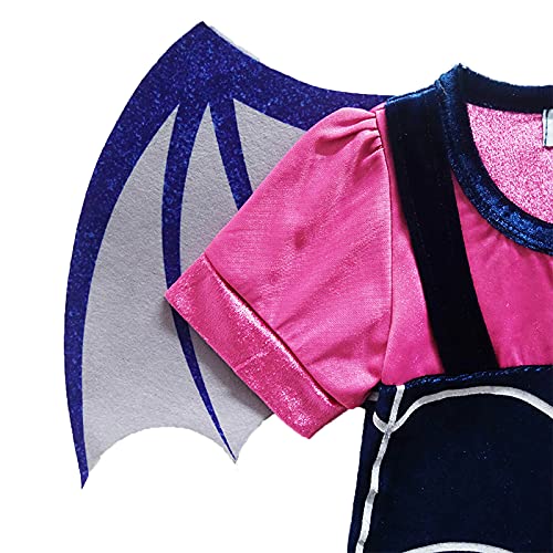 Gjdamfd Vampirina Costume Dress Up Clothes With Headband For Little Girls 6-7 Years #TOP4