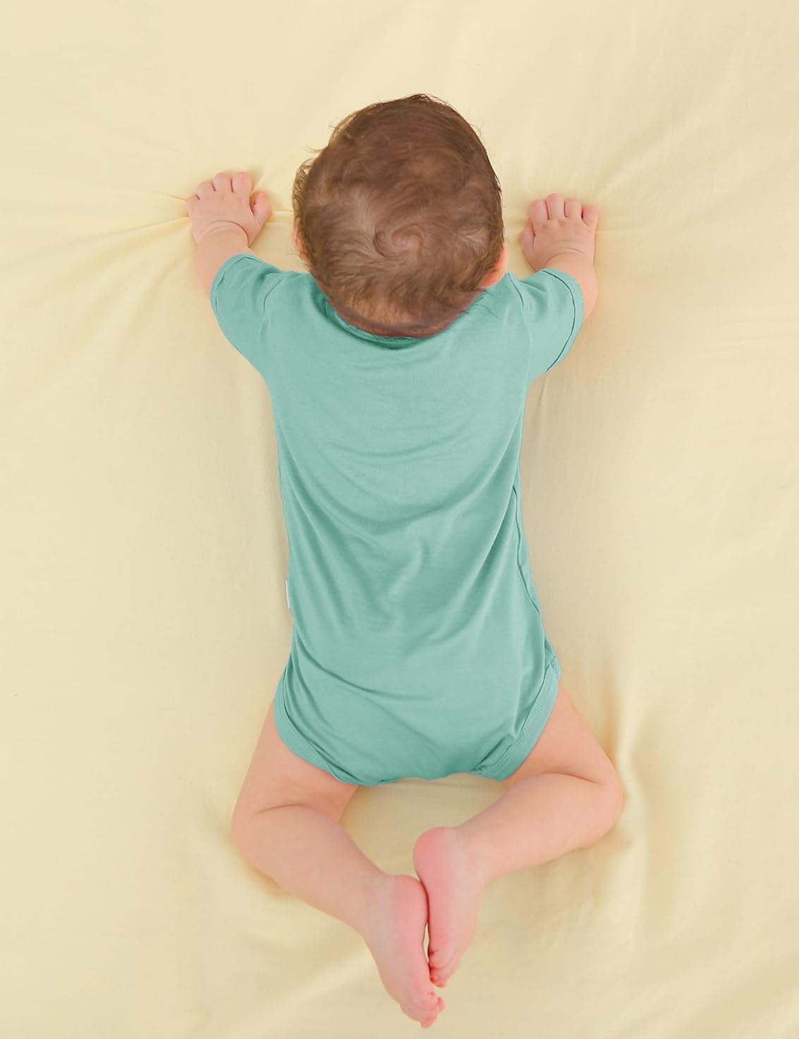 Jimonda Baby Bodysuits Rayon from Bamboo Short Sleeve Baby Boys Girls Rompers Soft Outfits Newborn Clothes - Image 3