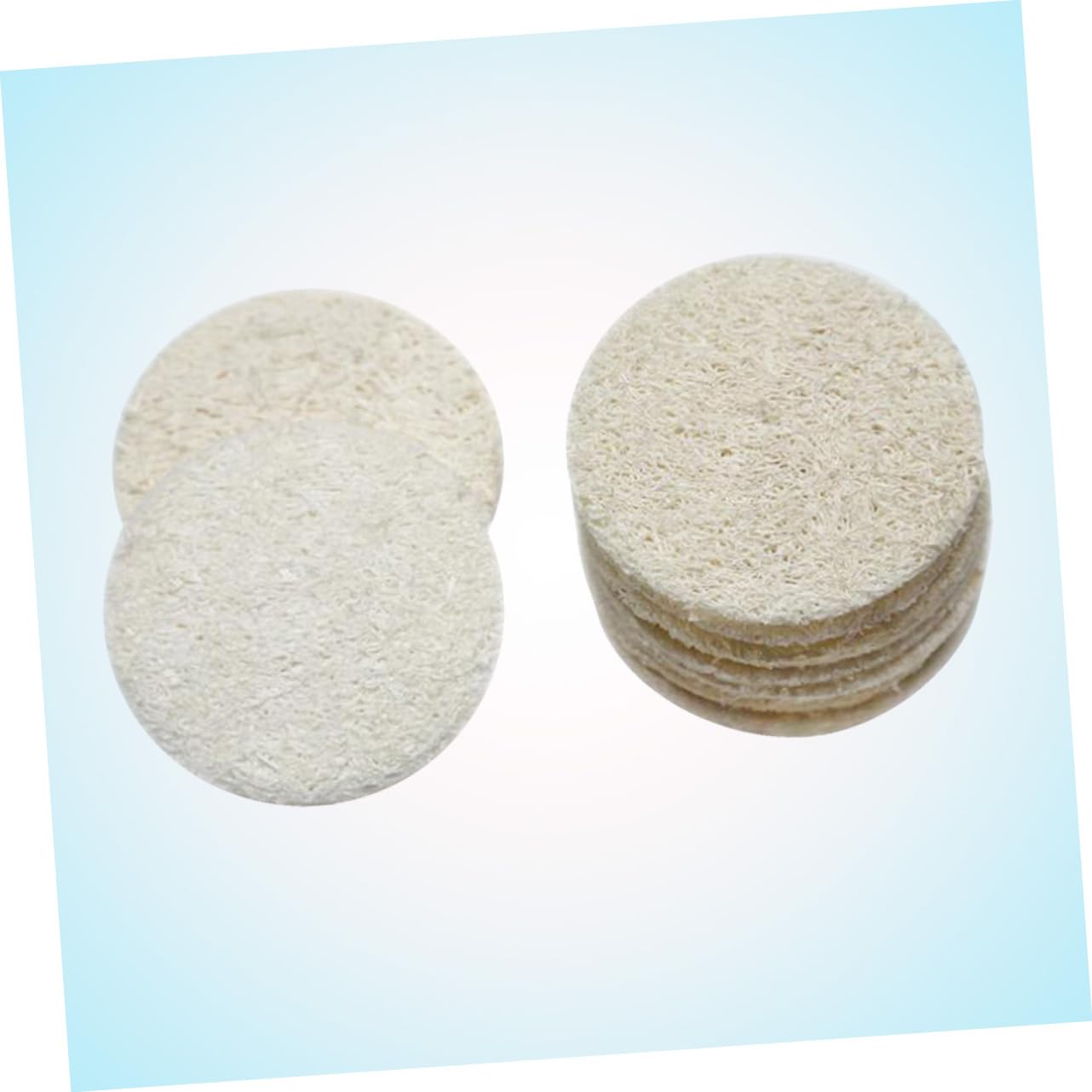 DOITOOL 54piezas Esponjas De Loofah Para Desmaquillado y Limpieza Facial Para Baño y Cuidado Secado Rápido y