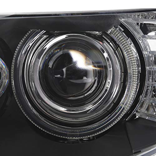 AKKON - Fit 2008-2010 BMW E60 E61 528/535/550/M5 OE LED Rim Projector Pair Headlights w/Auto Adjust - Image 5