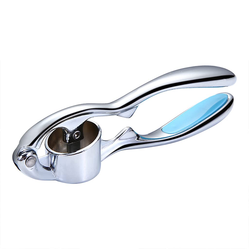 Nucelit Rust Proof Garlic Press Mincer Kitchen Gadgets Professional Garlic Mincer & Press Design for More Squeezer