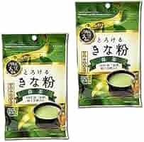 Amazon.co.jp: とろけるきな粉 抹茶 55g×2袋お試しセット 国内産