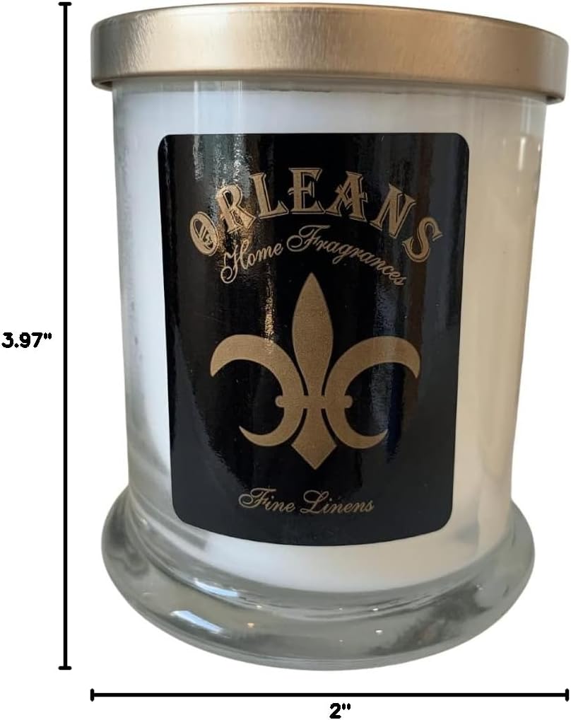Orleans Jar Candle Fine Linen | Clean Fresh Scent