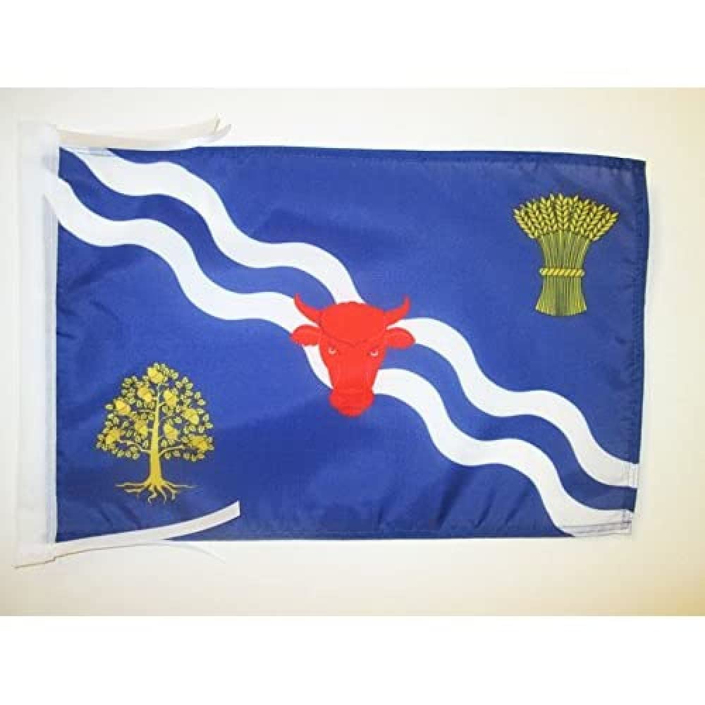 Iran Old Persia Flag 18'' x 12'' cords - Persian SMALL flags 30 x 45cm - Banner 18x12 in - AZ FLAG — view 930