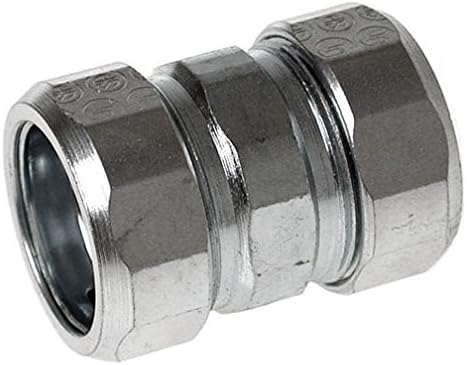 Hubbell-Raco 1826-1 Coupling, Compression, 1-1/2-Inch Trade Size, Rigid/IMC Conduit, Steel