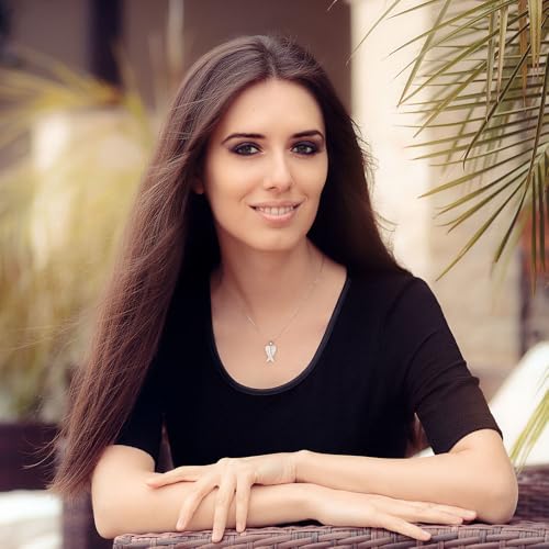 Wings Necklace 925 Sterling Silver Angel Pendant Necklace for love and free Jewelry Gift for Women with gift box4