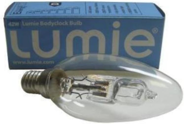 Lumie Bodyclock Halogen Bulb, Yellow, 42W