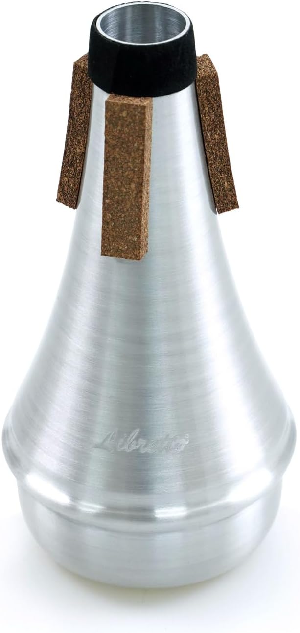 Libretto Trumpet Mute, Small Straight Practice Mute, All Aluminum