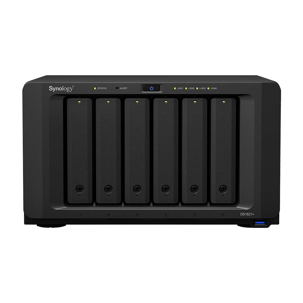 Synology DS1621+ 48TB 6 Bay Desktop NAS Device