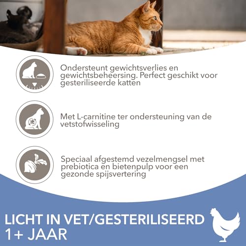 IAMS Sterilised kattendroogvoer met kip - droogvoer voor gesteriliseerde/gecastreerde katten vanaf 1 jaar, 3 kg - Afbeelding 5