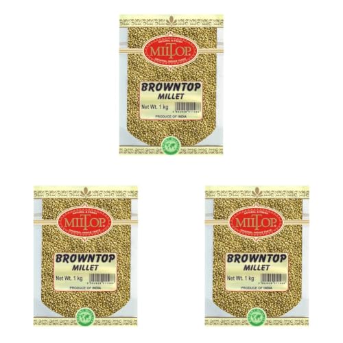 Image of Miltop Browntop Millet 1 kg (Pack of 3)