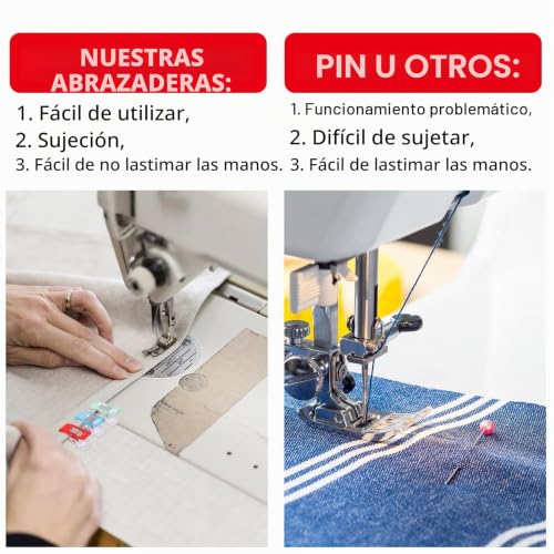 Miniatura 5 de 50 Clips De Plástico De Alta Calidad, Nociones De Costura Para Costura, Suministros De Acolchado, Herramientas De Manualidades, Clips De Costura, Suministros De Costura, Colores Surtidos Para