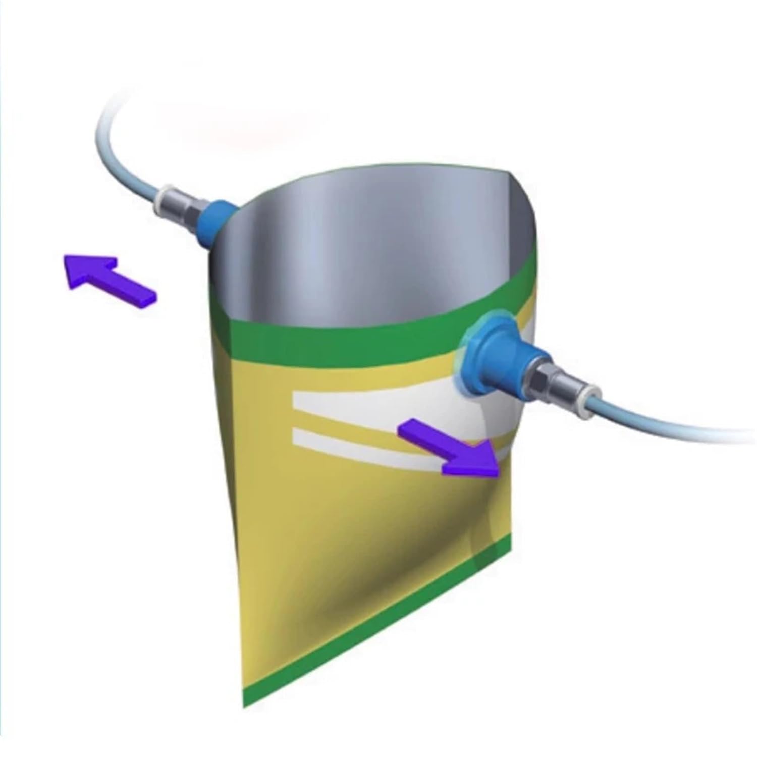 10PCS Pneumatic Vacuum Suction Cup F Series Packing Machine Vacuum Bag Opening Sucker Plastic Film Suction Nozzle F18(F18(10pcs))