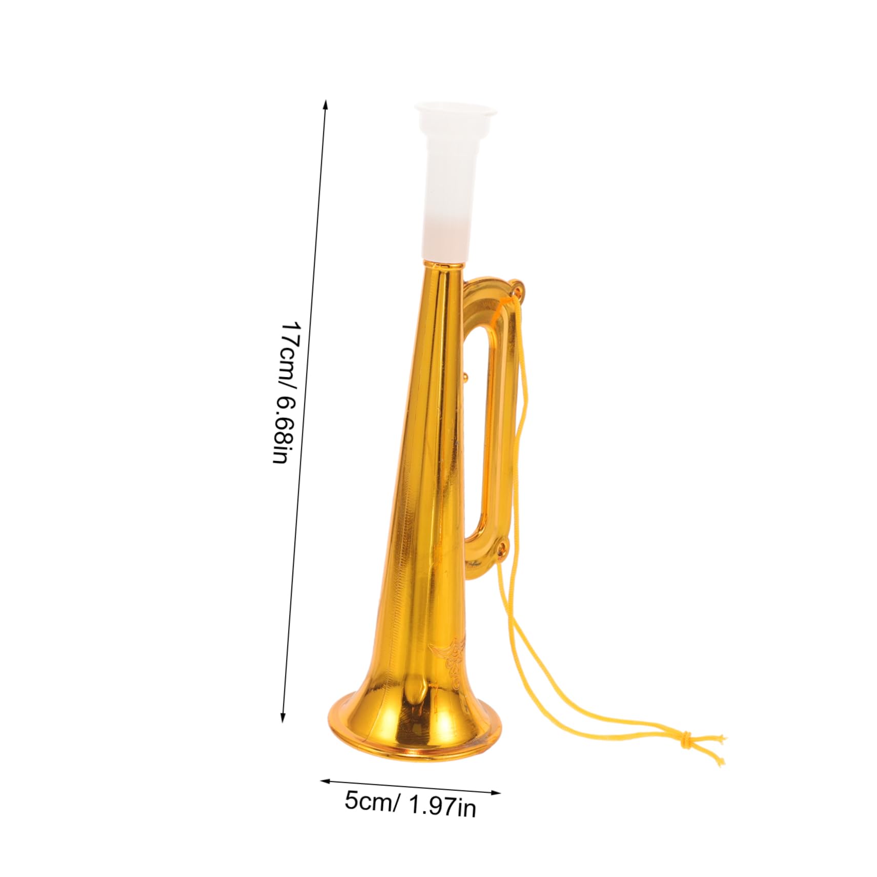 ERINGOGO Boys and Girls Instruments Trumpet 10pcs Mini Trumpets Toys Musical Models