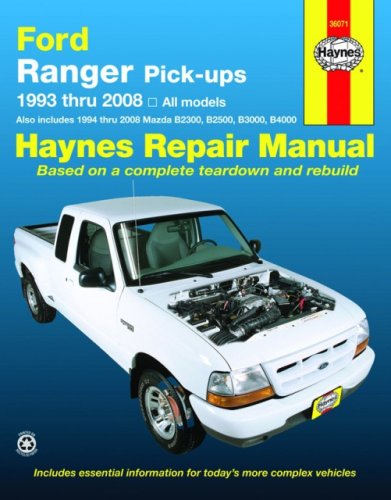 Ford Ranger Pick-ups, 1993-2008 (Haynes Repair Manual)