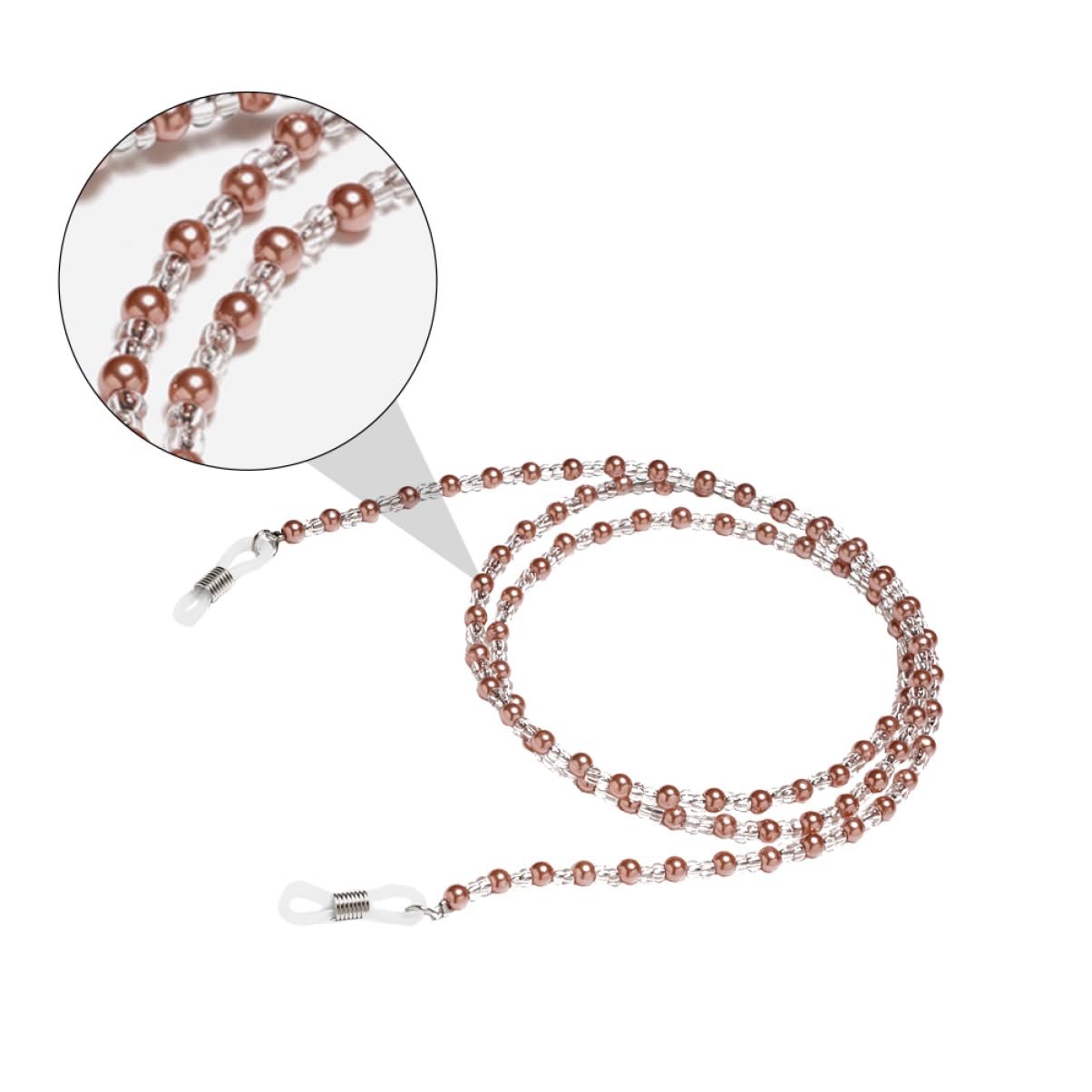 Healeved Catena Anti-slip Collana Porta Occhiali Catene Di Perline Per Occhiali Bicchieri Porta Collane Per Occhiali Catenelle Per Occhiali Lega
