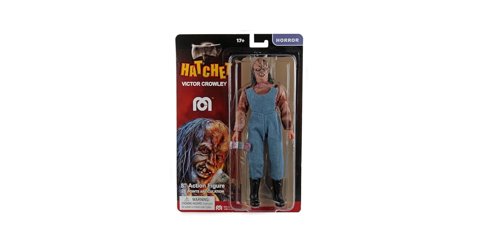 Amazon.com: Mego Hatchet Victor Crowley Horror Action Figure